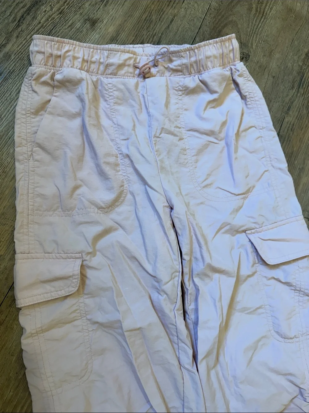 Old Navy Pale Pink Cargo Jogger pants for Kids quick dry